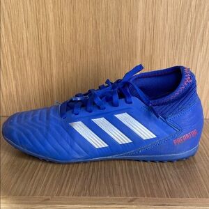 Adidas Blue Predator Turf Soccer Cleats (Size: 4Y)